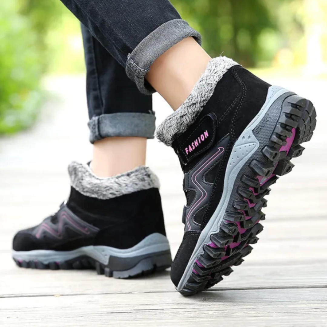 Podiatrail+ – Chaussures de randonnée d’hiver stabilisantes + SEMELLES OFFERTES