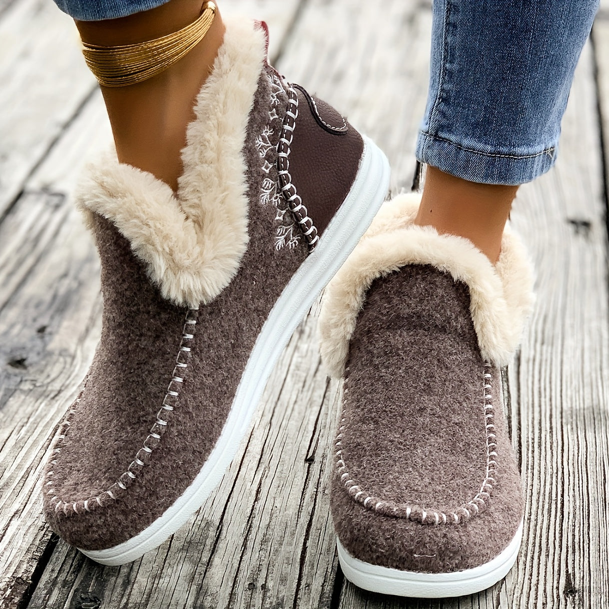 Aurovine | Chaussures Hiver Confort Douillet